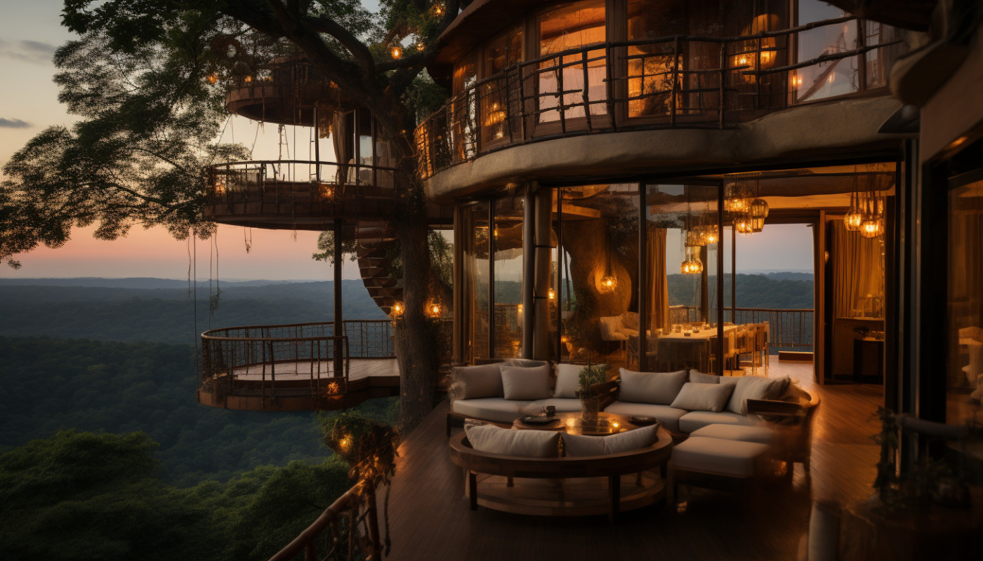 Opta por casas del árbol para una estancia única