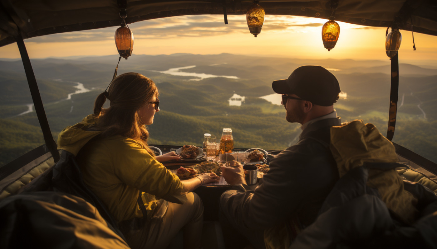 Volando en globo: Viajes con vistas panorámicas